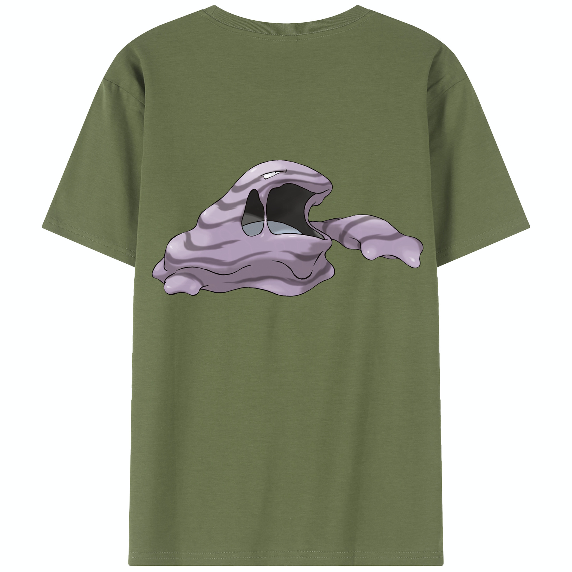 （画像用） ポケットモンスター Pokémon 綿100％半袖Tシャツ（背面プリント）